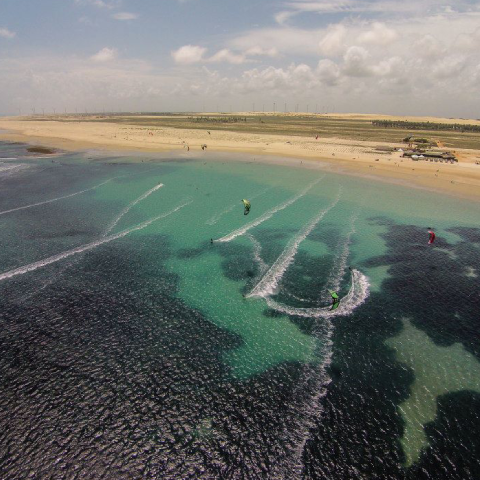 Green water panorama